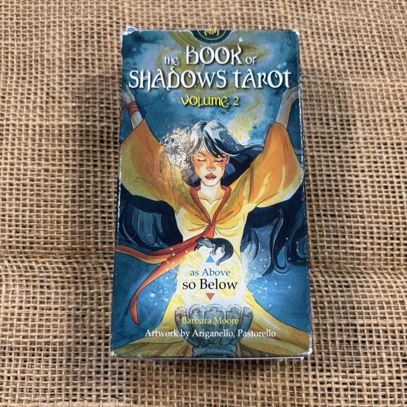 The Book Of Shadows Tarot v1 & v2 "As Above So Below" Barbara Moore Complete - Picture 5 of 7